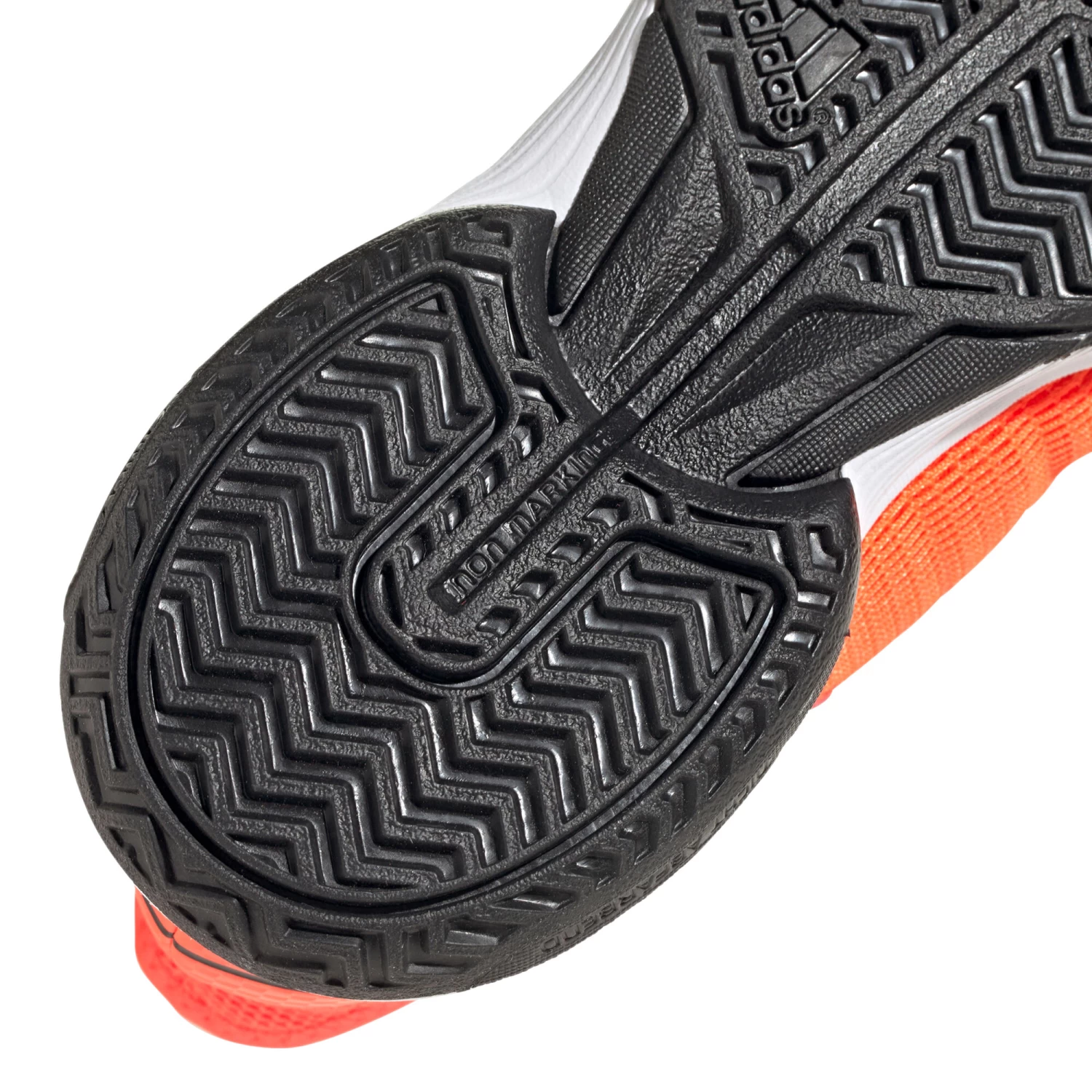 ADIDAS Ubersonic 4k All Court Shoe Kids - Coral, Black 11 ADIDAS Ubersonic 4k All Court Shoe Kids - Coral, Black - Image 9