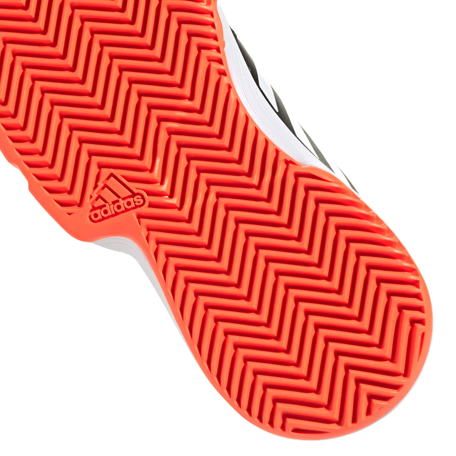 ADIDAS CourtJam XJ All Court Shoe Kids - Black, White 11 ADIDAS CourtJam XJ All Court Shoe Kids - Black, White - Image 9