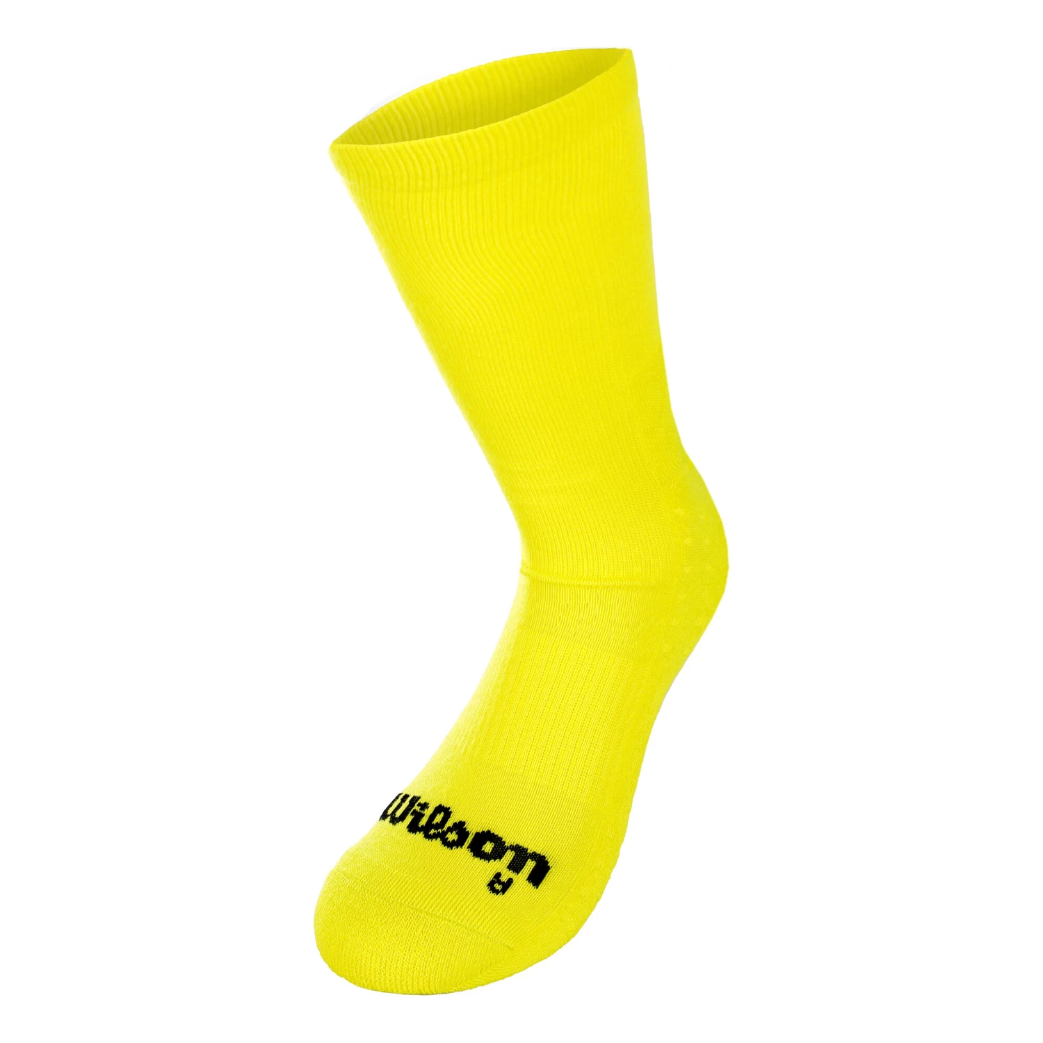 Wilson Rush Pro Crew Tennis Socks 1 Pack Men - Yellow 3 Wilson Rush Pro Crew Tennis Socks 1 Pack Men - Yellow