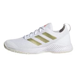 ADIDAS Court Control All Court Shoe Women - White, Gold -Tennis Serie Store 05335000 0 3