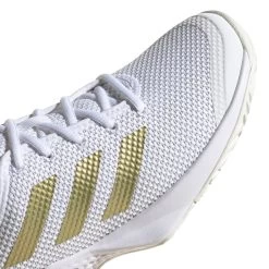 ADIDAS Court Control All Court Shoe Women - White, Gold -Tennis Serie Store 05335000 10