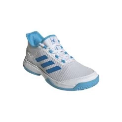 ADIDAS Adizero Club All Court Shoe Kids - White, Blue -Tennis Serie Store 05456000 000