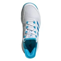 ADIDAS Adizero Club All Court Shoe Kids - White, Blue -Tennis Serie Store 05456000 0 4
