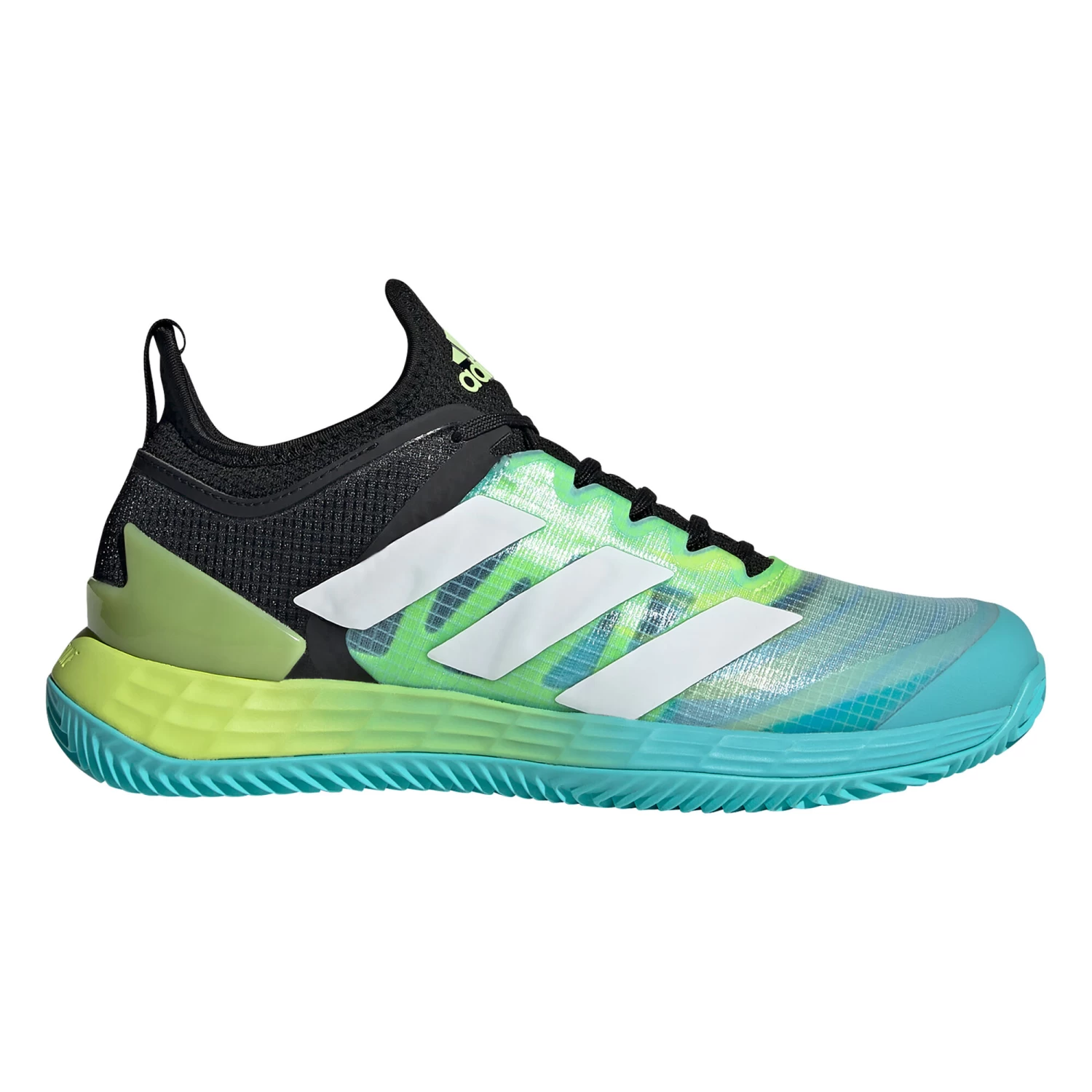 ADIDAS Adizero Ubersonic 4 Clay Court Shoe Women - Turquoise, Black 3 ADIDAS Adizero Ubersonic 4 Clay Court Shoe Women - Turquoise, Black