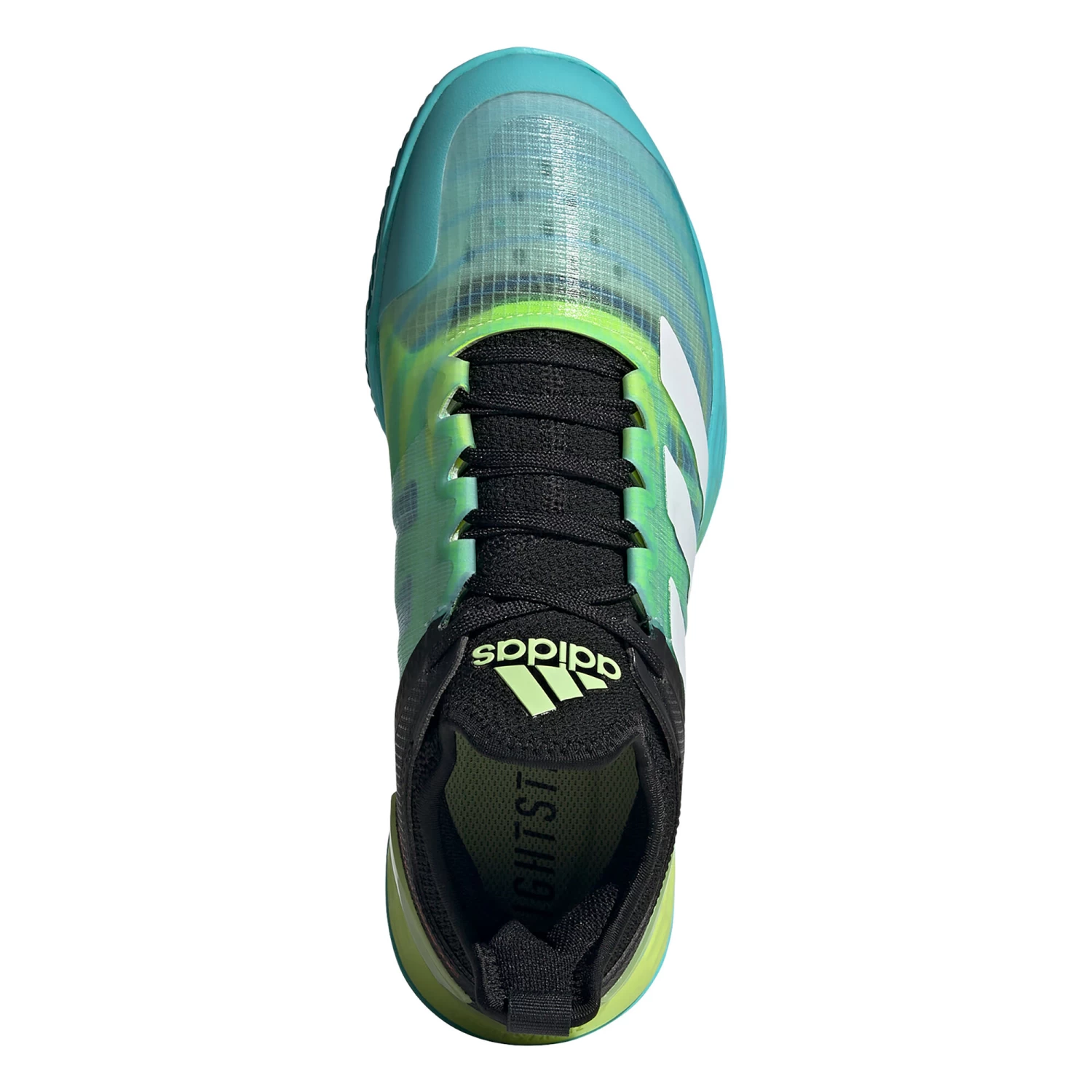 ADIDAS Adizero Ubersonic 4 Clay Court Shoe Women - Turquoise, Black 5 ADIDAS Adizero Ubersonic 4 Clay Court Shoe Women - Turquoise, Black - Image 3
