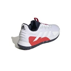ADIDAS Sole Match Control OC Padel Shoe Men - White, Dark Red -Tennis Serie Store 05482000 0 2
