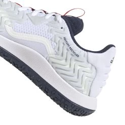 ADIDAS Sole Match Control OC Padel Shoe Men - White, Dark Red -Tennis Serie Store 05482000 10