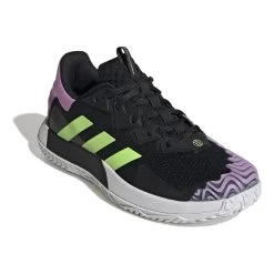 ADIDAS SoleMatch Control All Court Shoe Men - Black, Neon Green -Tennis Serie Store 05537000 000