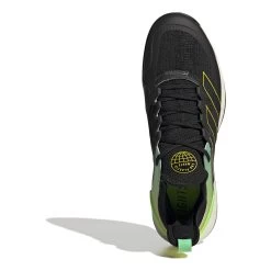 ADIDAS Adizero Ubersonic 4 Clay Court Shoe Men - Black, Green -Tennis Serie Store 05545000 0 4