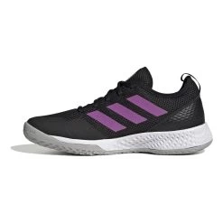 ADIDAS Courtflash All Court Shoe Women - Black, Violet -Tennis Serie Store 05557000 0 9