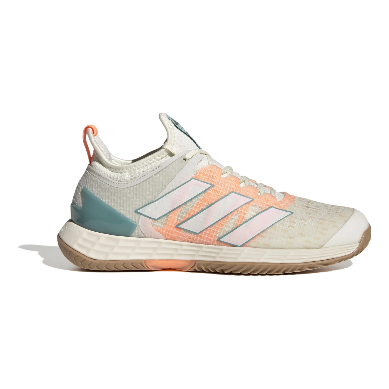 ADIDAS Adizero Ubersonic 4 All Court Shoe Women - White, Orange 3 ADIDAS Adizero Ubersonic 4 All Court Shoe Women - White, Orange