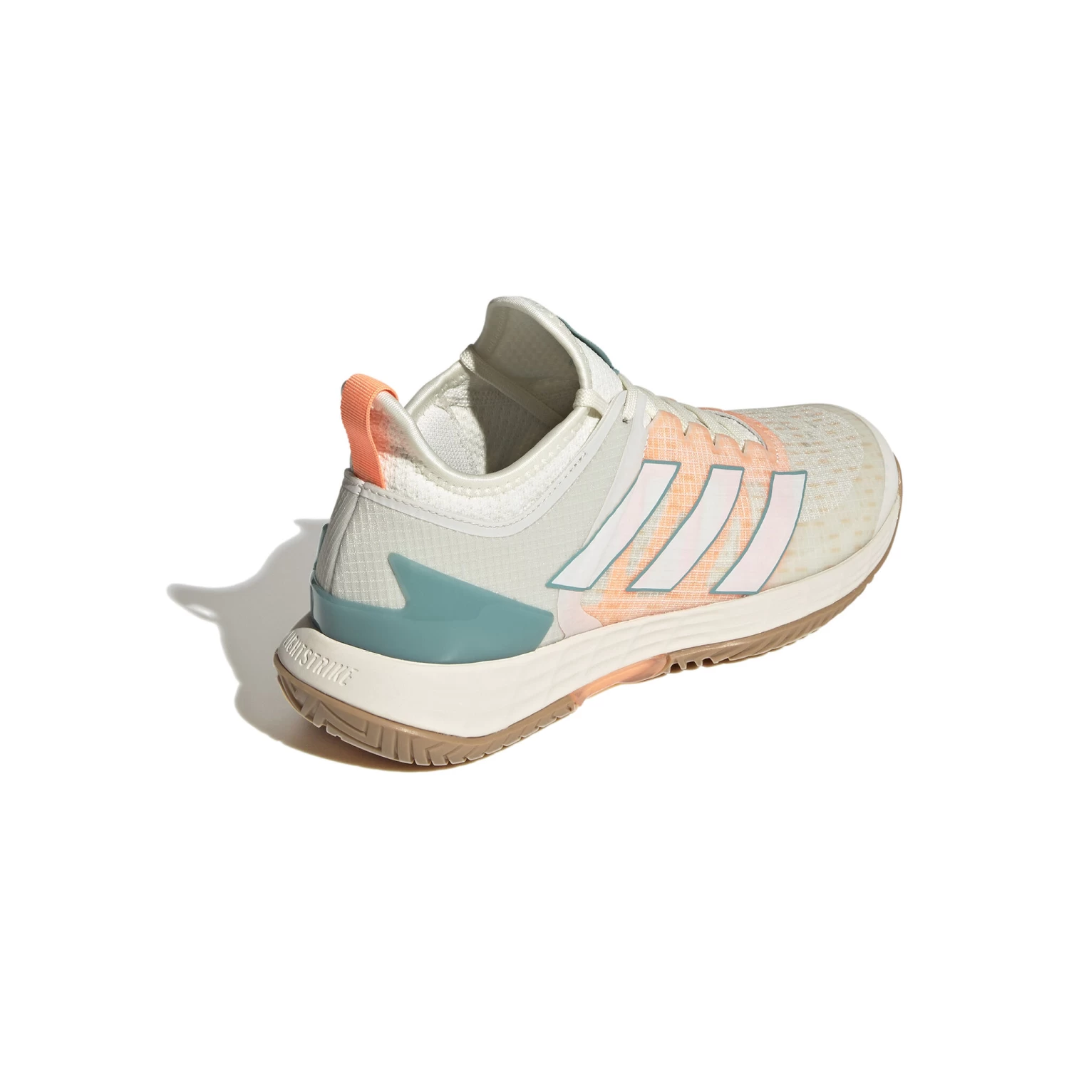 ADIDAS Adizero Ubersonic 4 All Court Shoe Women - White, Orange 7 ADIDAS Adizero Ubersonic 4 All Court Shoe Women - White, Orange - Image 5