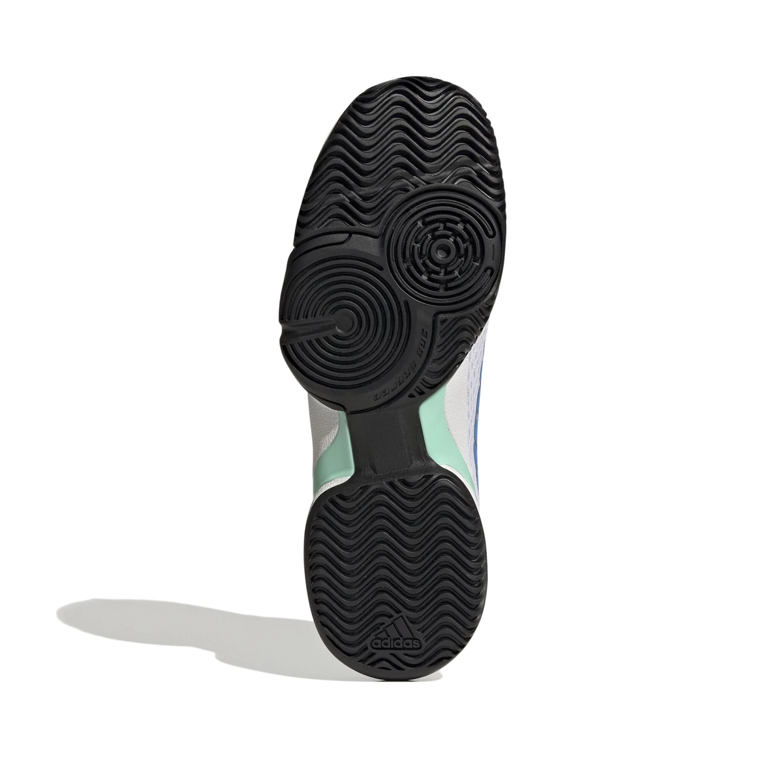 ADIDAS Barricade All Court Shoe Kids - White, Blue 7 ADIDAS Barricade All Court Shoe Kids - White, Blue - Image 5