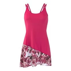 Head Vision Graphic Dress Women - Coral, White -Tennis Serie Store 06018000 000