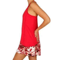 Head Vision Graphic Dress Women - Coral, White -Tennis Serie Store 06018000 21