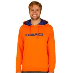Head Byron Hoody Men - Orange, Dark Blue -Tennis Serie Store 06191000 24