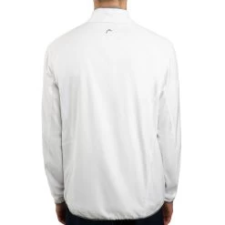 Head Club Training Jacket Men - White, Silver -Tennis Serie Store 06424000 22