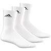 ADIDAS 3 Stripes Performance Crew HC Sports Socks 3 Pack - White, Black -Tennis Serie Store 08911000 000