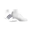 ADIDAS ID Ankle Tennis Socks - White, Dark Blue