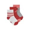 ADIDAS Little Ankle Pack Tennis Socks 3 Pack Kids - Red, Pink