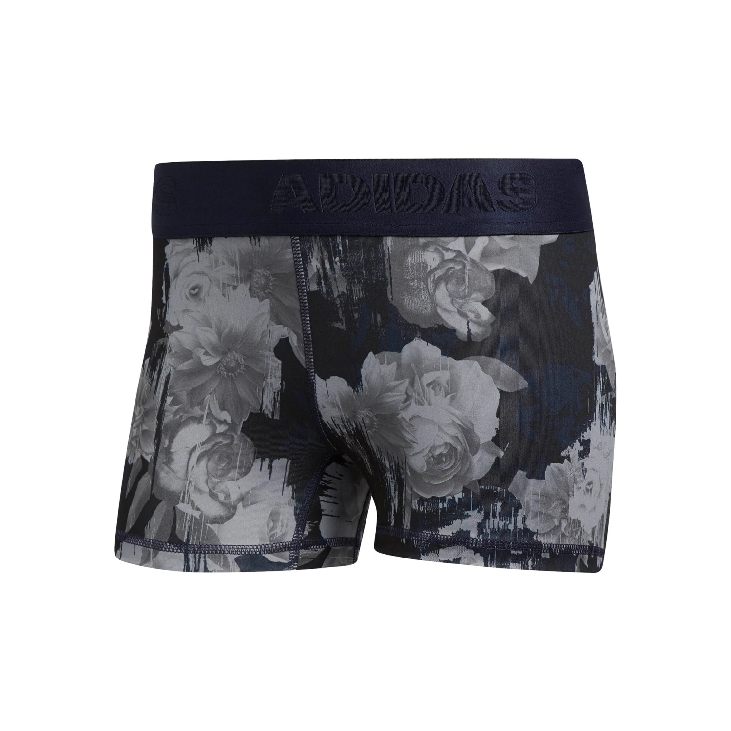 ADIDAS AlphaSkin Sport Floral Print Shorts Women - Dark Blue, Dark Grey 9 ADIDAS AlphaSkin Sport Floral Print Shorts Women - Dark Blue, Dark Grey - Image 7