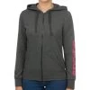 ADIDAS Essentials Linear Zip Hoodie Women - Dark Grey, Pink 2 ADIDAS Essentials Linear Zip Hoodie Women - Dark Grey, Pink -Tennis Serie Store 11523000 20