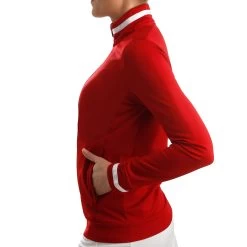 ADIDAS Training T19 Training Jacket Women - Red, White -Tennis Serie Store 11710000 21