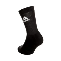 ADIDAS Essentials Cush Crew Sports Socks 3 Pack - Black, White 11 ADIDAS Essentials Cush Crew Sports Socks 3 Pack - Black, White -Tennis Serie Store 12545000 11