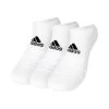 ADIDAS Light Low Sports Socks 3 Pack - White, Black