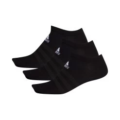 ADIDAS Light Low Sports Socks 3 Pack - Black, White
