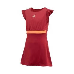 ADIDAS Ribbon Dress Girls - Dark Red, Apricot -Tennis Serie Store 12694000 0 1