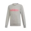ADIDAS Essentials Linear Sweatshirt Girls - Lightgrey, Pink 2 ADIDAS Essentials Linear Sweatshirt Girls - Lightgrey, Pink -Tennis Serie Store 12773000 000