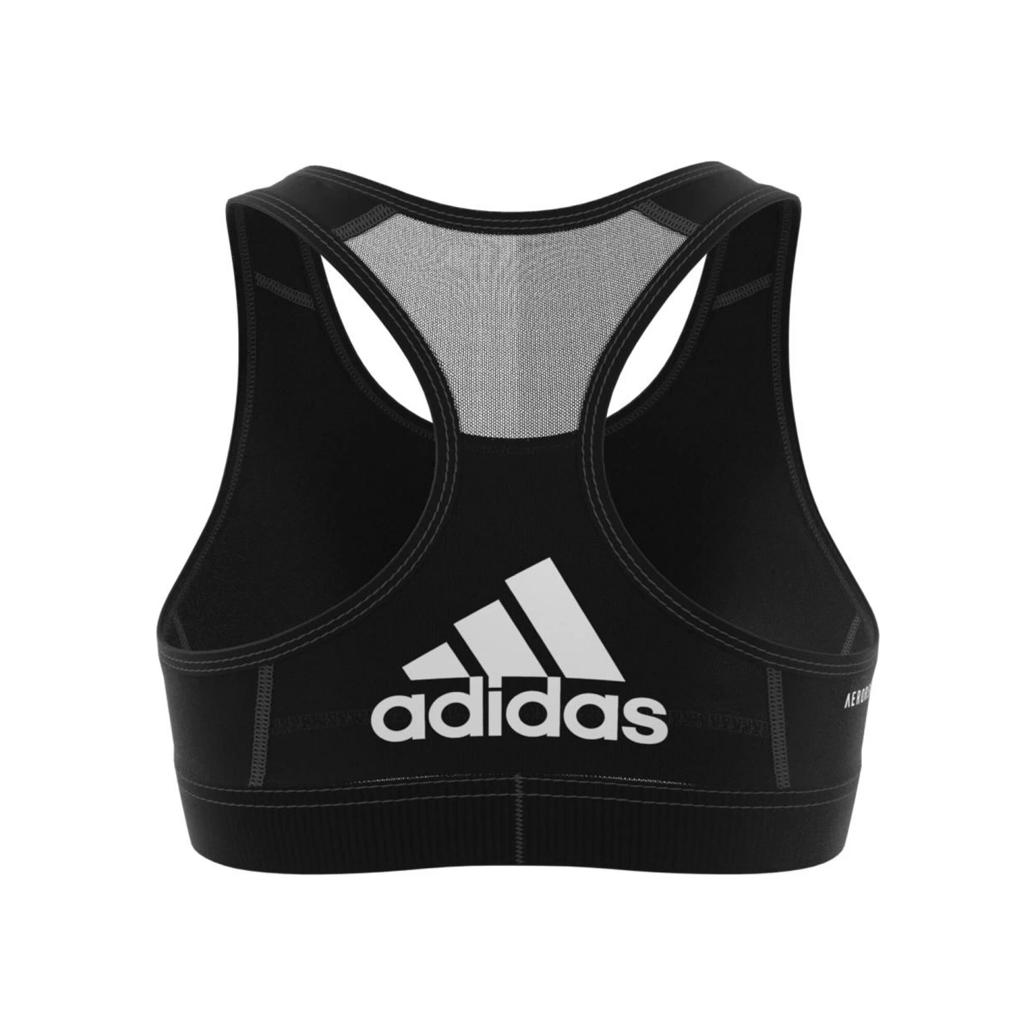 ADIDAS AlphaSkin Sports Bras Girls - Black, White 4 ADIDAS AlphaSkin Sports Bras Girls - Black, White - Image 2