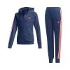 ADIDAS Hooded Tracksuit Girls - Dark Blue, Pink