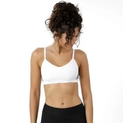 ADIDAS 3-Stripes Sports Bras Women - White, Black -Tennis Serie Store 13701000 24