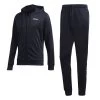 ADIDAS Hooded Linear French Terry Tracksuit Men - Dark Blue, White