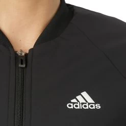ADIDAS Primeblue Woven Training Jacket Women - Black, White -Tennis Serie Store 14472000 32
