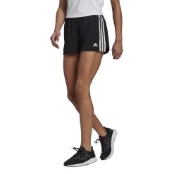ADIDAS 3-Stripes Woven Shorts Women - Black, White -Tennis Serie Store 14615000 13