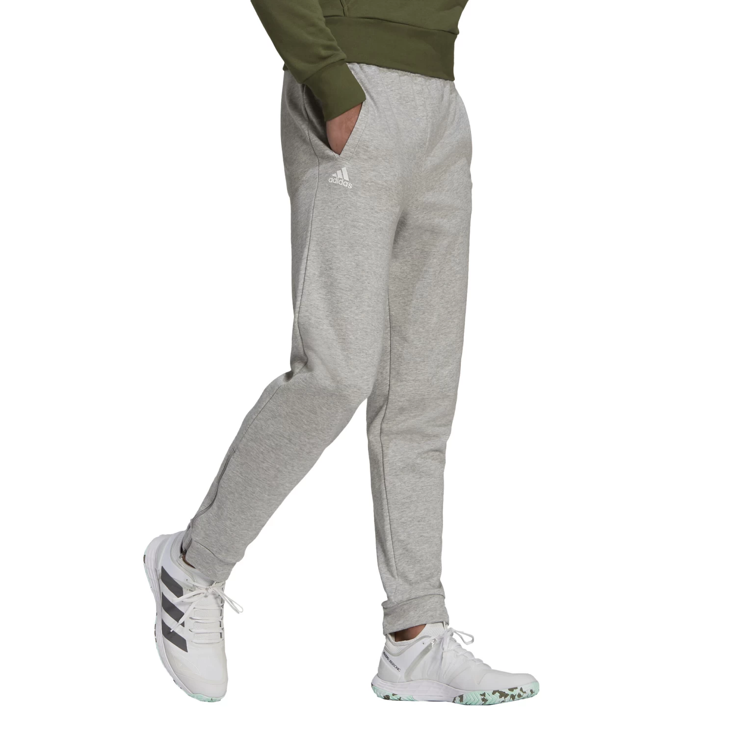 ADIDAS Cat Graphic Training Pants Men - Lightgrey, Black 4 ADIDAS Cat Graphic Training Pants Men - Lightgrey, Black - Image 2