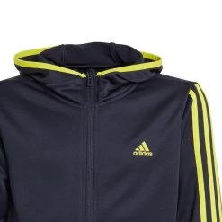 ADIDAS 3-Stripes Zip Hoodie Boys - Blue, Yellow -Tennis Serie Store 15025000 11
