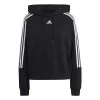 ADIDAS 3-Stripes Hoody Women - Black, White -Tennis Serie Store 15304000 000