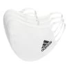 ADIDAS Sportswear M/L Face Mask 3 Pack - White, Black