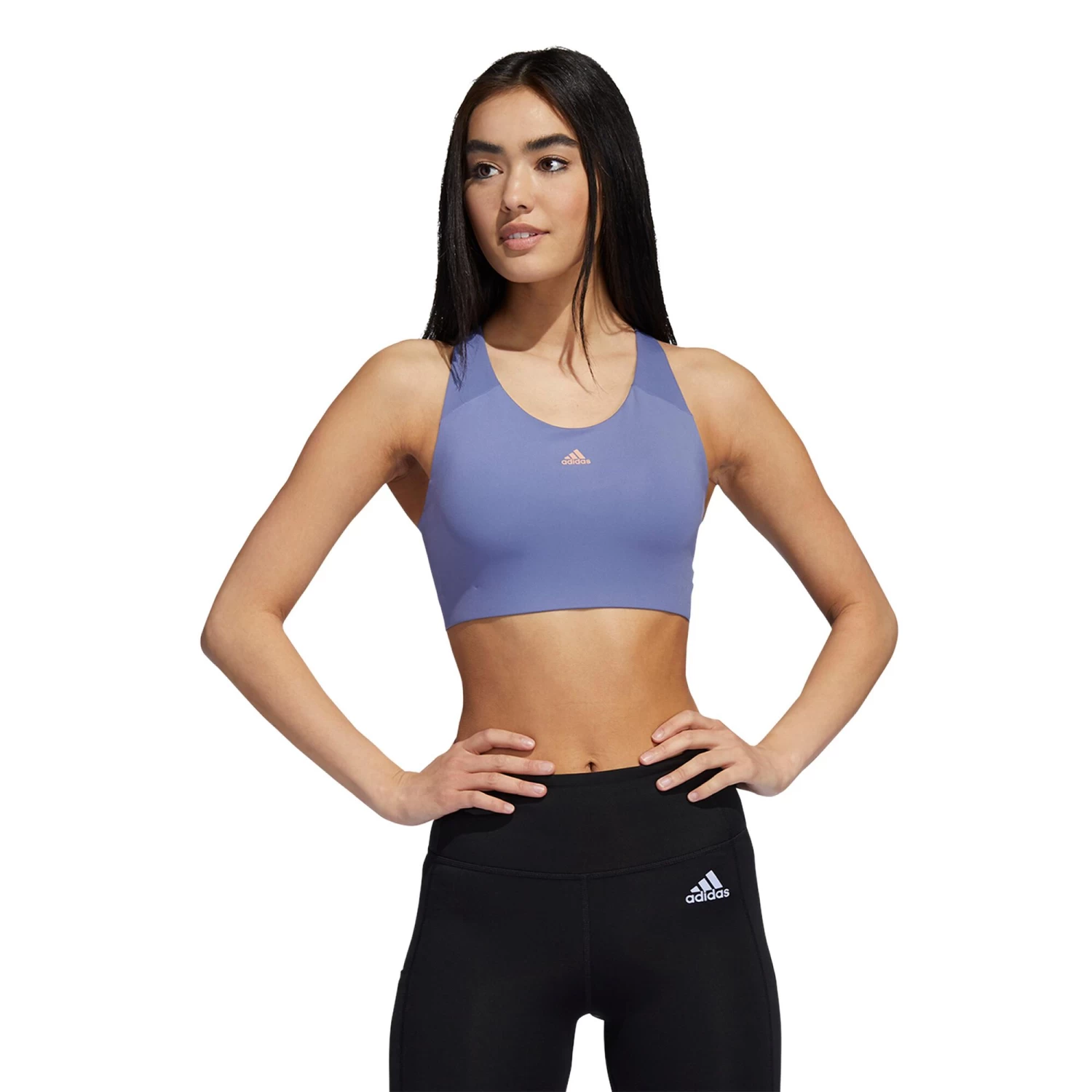 ADIDAS Ultimate Alpha Sports Bras Women - Lilac 5 ADIDAS Ultimate Alpha Sports Bras Women - Lilac - Image 3