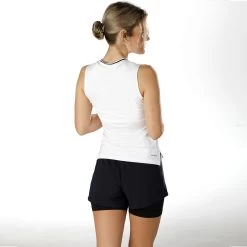 ADIDAS 2in1 Shorts Women - Dark Blue, White -Tennis Serie Store 15683000 12