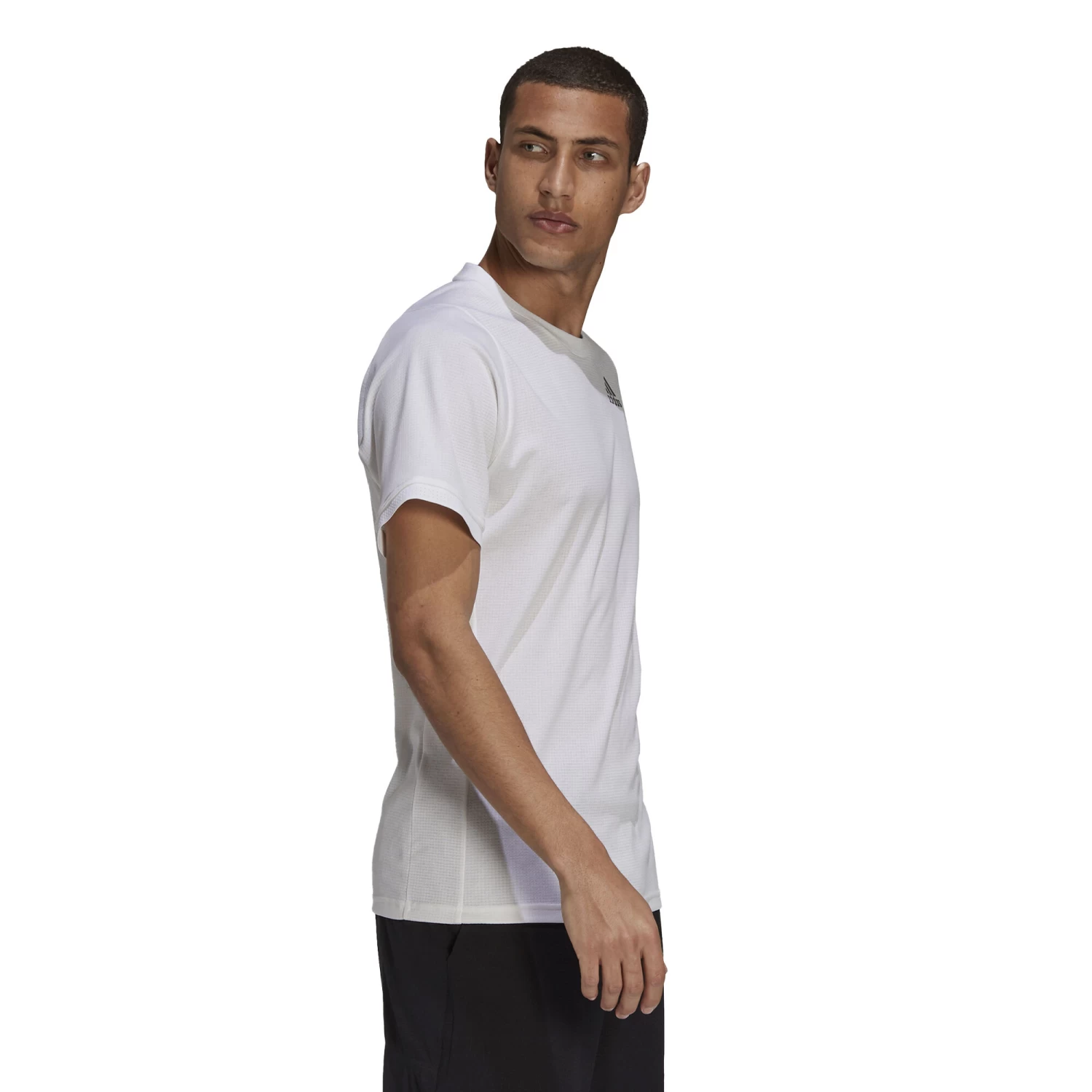 ADIDAS Freelift T-Shirt Men - White, Black 9 ADIDAS Freelift T-Shirt Men - White, Black - Image 7