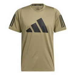 ADIDAS Freelift 3BAR T-Shirt Men - Olive, Black