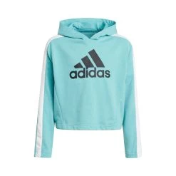 ADIDAS Hooded Crop Tracksuit Kids - Turquoise, Black -Tennis Serie Store 15917000 10