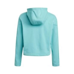 ADIDAS Hooded Crop Tracksuit Kids - Turquoise, Black -Tennis Serie Store 15917000 12