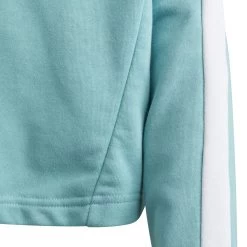 ADIDAS Hooded Crop Tracksuit Kids - Turquoise, Black -Tennis Serie Store 15917000 16