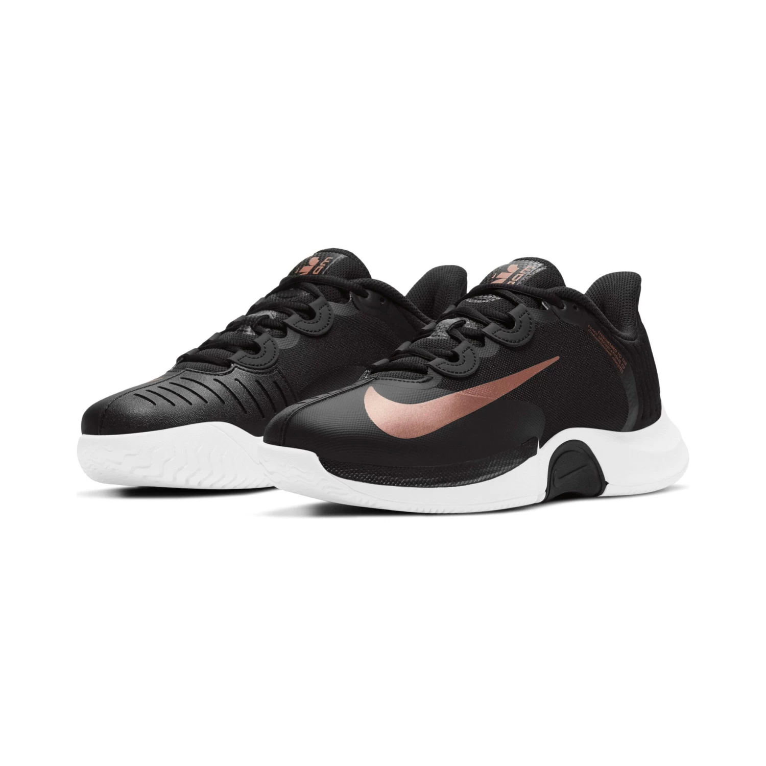 Nike Court Air Zoom GP Turbo All Court Shoe Women - Black, Gold 5 Nike Court Air Zoom GP Turbo All Court Shoe Women - Black, Gold - Image 3